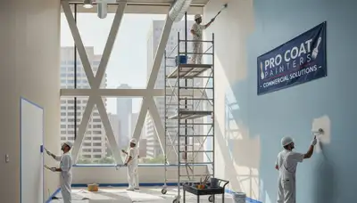 Commercial painting crew applying durable exterior coatings in Reno, NV