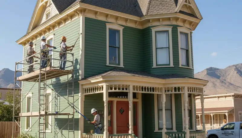 Painter team serving Reno, NV provides professional residential and commercial painting services