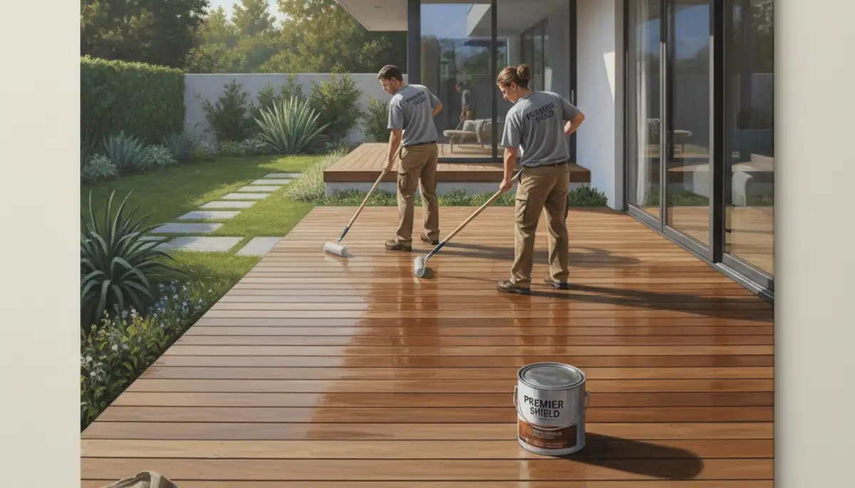 Reno, NV deck sealing service protecting wood from sun, snow, and moisture damage