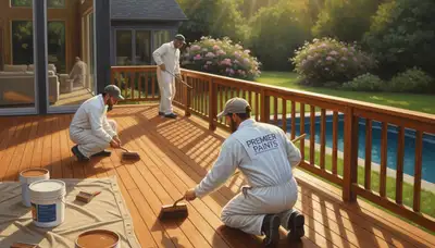 Reno, NV deck staining service for wood protection, curb appeal, and weather resistance