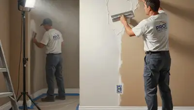 Reno, NV drywall repair by Reno Paint Pros for cracks, holes, and texture matching