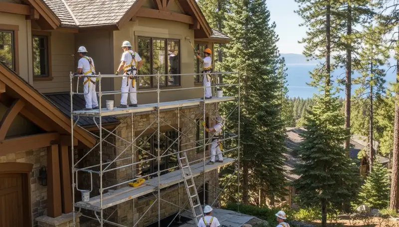 Professional painters in Reno, NV delivering interior and exterior painting services