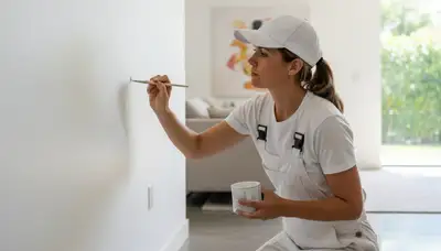 Reno, NV painting contractor provides touch-ups for walls, trim, and exterior paint wear