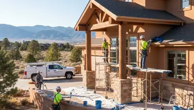 Professional painters in Reno, NV providing interior and exterior painting services