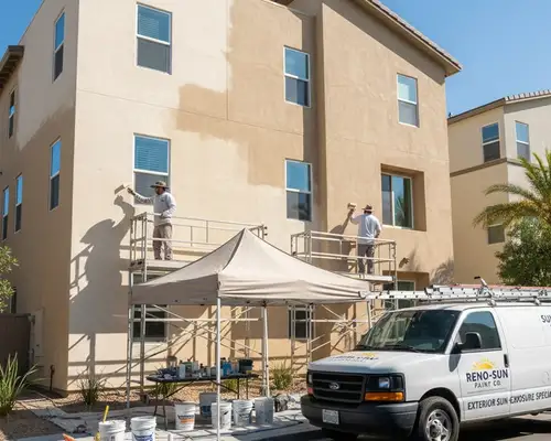 Exterior painting service in Reno, NV designed to withstand intense sun exposure
